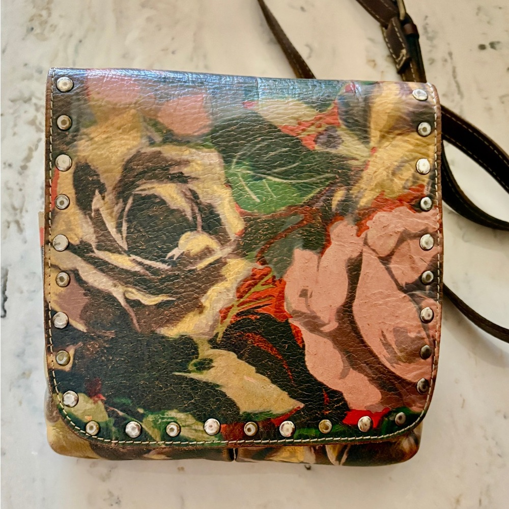 Patricia Nash, Italian LeatherCrossbody Bag with dust cover